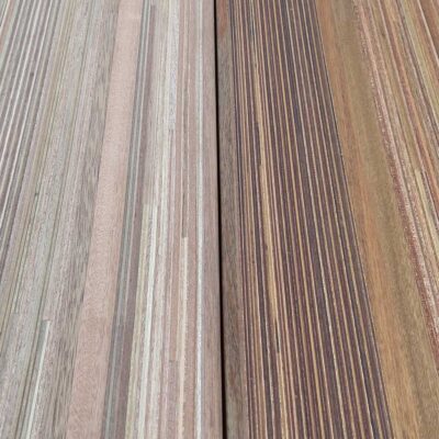 Tafel Eindeloos Links zonder meubelolie en Rechts met meubelolie (bescherming is gelijk)