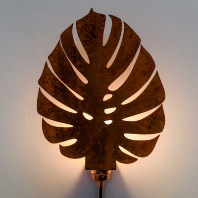 Monstera Wandlamp