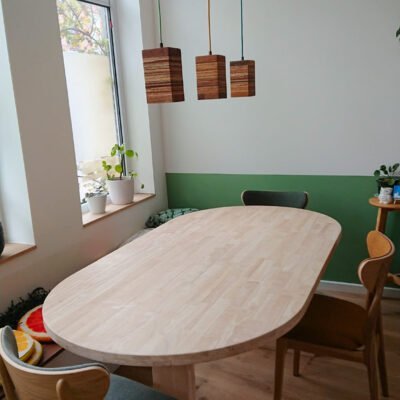 Tafel Rubberwood