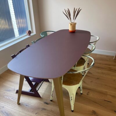 Burgundy met Ral 1036