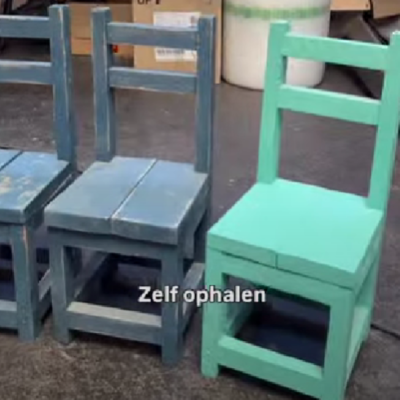 Alternative view of Kinderstoeltje Petrol Blauw en Turquoise